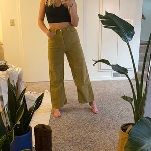 Urban Outfitters wide leg corduroy pants